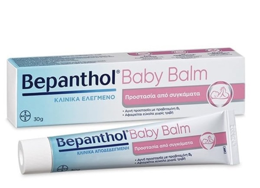 Bepanthol Baby Balm Αλοιφή για Διπλή Προστασία & Ανακούφιση από Συγκάματα στα Μωρά, 30gr